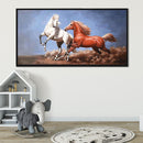 5D DIY Diamond Painting Full Round Drill Running horse Picture of