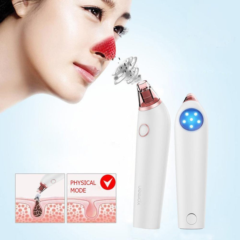 Facial Pore Vacuum Suction Blackhead Remover Face Acne Cleansing Cleaner
