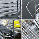 Dish Rack Drainer Organizer Cutlery Holder Kitchen 15.5*8.5*14cm Steel D1K2