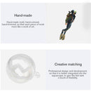 Diver Fish Tank Ornaments Aquarium Landscape Decoration (Orange Long Leg)