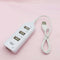 4 Port USB 2.0 Hub w/ 1.6-Foot Cable for PC Flash Drive Mobile HDD (White)