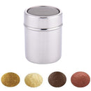 Stainless Steel Sprinkle Cocoa Sugar Flour Sifter Coffee Powder Duster Tool