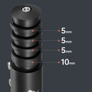 MOTSUV 28.6mm MTB Bicycle Fork Stem Extension Handlebar Stem Riser (Black) Newly