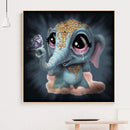 Diamond Painting 5D DIY Calf Elephant Full Round Drill Rhinestone Picture