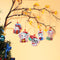Double-side 5D Diamond Painting DIY Hanging Christmas Trees Pendant (GP007)