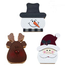 Home Decoration Snowman Santa Claus Christmas Ornaments Deer Wooden Crafts