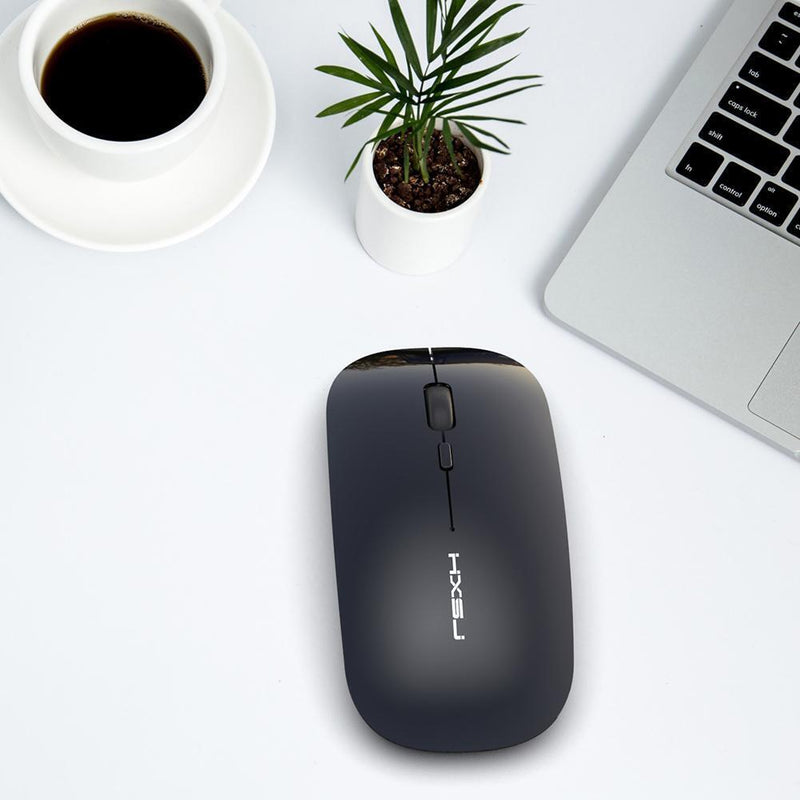HXSJ M60 2.4GHz Wireless Mouse Rechargeable Mute Office Optical Mice for PC