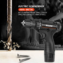 Mini Electric Drill Rechargeable Screwdriver Drilling Mounting Screws Power