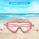 Swimming Goggles with Earplugs Waterproof HD Adults Diving Eyewear (Pink) Newly