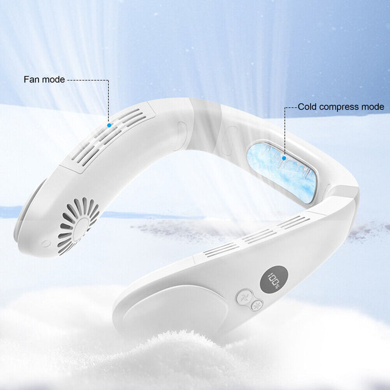 Portable Hanging Neck Fan Air Conditioning Cool Electric Outdoor Wearable Fans