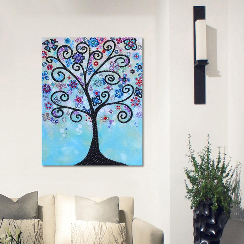 JUNERAIN 5D DIY Full Drill Diamond Painting Cross Stitch Embroidery Mosaic H063 Colo