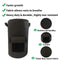 Potato Grow Bags Aeration Fabric Plant Growing Pots with Handle (33 Gallon)