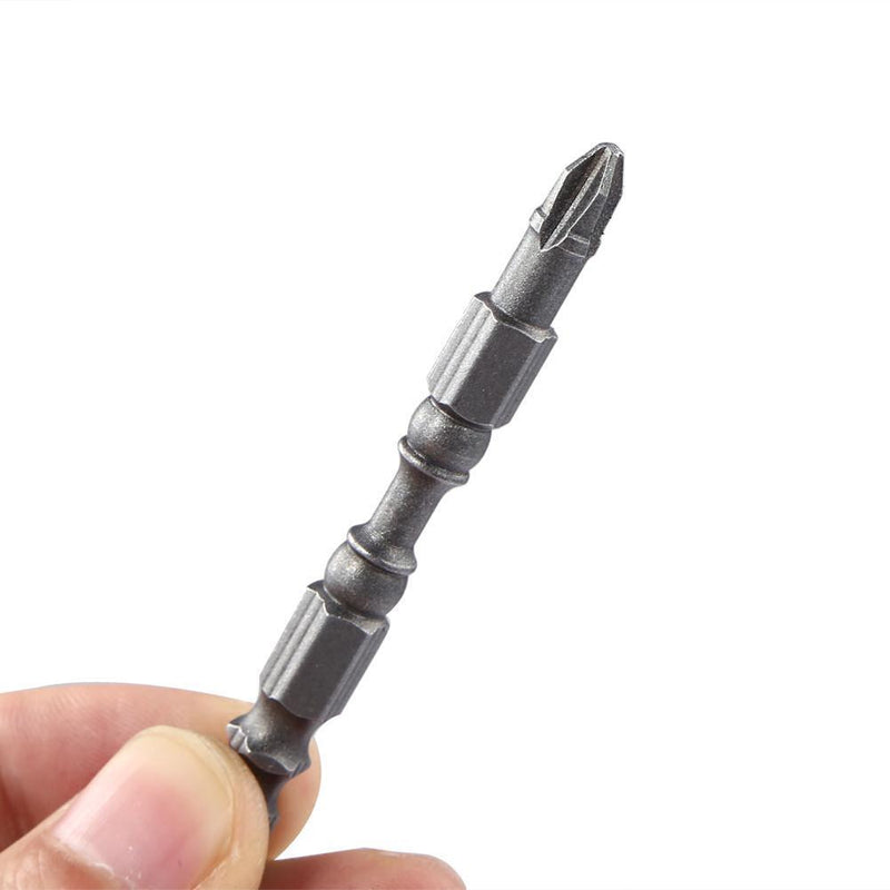 1/4 inch Hex Shank S2 Steel PH2 Magnetic Electric Screwdriver Bits (Yellow)