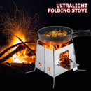 Foldable Camping Grill Outdoor Mini Stove Ultralight Folding Cookstoves