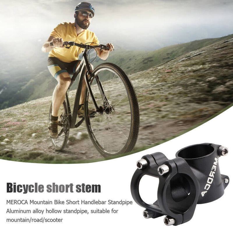 MEROCA Bike Stem 31.8x35mm Handlebar Aluminum Alloy Mountain Road Bike Parts