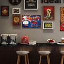 Retro BBQ Chef Metal Plate Painting for Bar Pub Tin Plaques Wall Signs