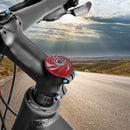 CANSUCC MTB Road Bicycle Headset Stem Top Cap Cover Plug Nut Screws (Red) Newly