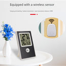 Digital Wall Mounted Thermometer Indoor Outdoor Temperature Humidity Meter