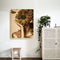 Daisy Girl Oil Paint by Numbers Hand Painted Frameless Picture Home Ornament Kit