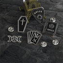 Gothic Spells Dripping Oil Punk Badge Brooch Clothes Lapel Pin Enamel Pins