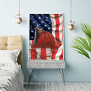 5D Diamond Painting DIY Soldier cap Full Drill Round Rhinestone