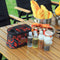 Seasoning Bottle Portable BBQ Spice Sauce Container Set with Storage Bag