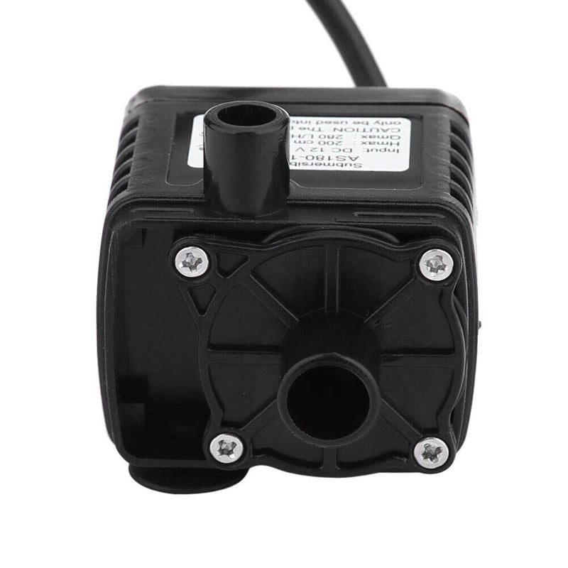 12V Car Cooling Brushless Submersible Water Pump Fountain Waterproof