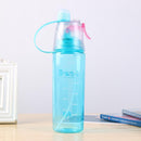 400ml 600ml Portable Leak-proof Spray Water Bottle Plastic Outdoor Sports Ket