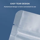 Food Storage Bag Reusable Stand Up Zip Shut Bag Leakproof~