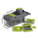 Multifunctional Vegetable Slicer Salad Fruit Peeler Radish Grater Food Cutter