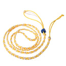 Pet Hamster Cage Leash Adjustable Pet Rat Mouse Harness Rope Leash(Yellow) Newly