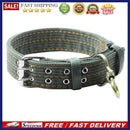 5pcs Pet Dog Double-Breasted Necklace For Big Dog Collar Leads Army Green