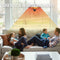 Round Propane Hood Patio Focusing Reflector Outdoor Extra Heat Reflecting Power