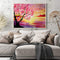 50x40cm Oil Paint By Numbers Sunset Sea Frameless Picture Craft Home Decor Kit