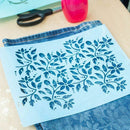 DIY Crafts Embossing Template Walls Painting Layering Stencils Scrapbooking