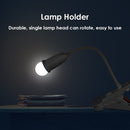 E27 Lamp Holder for LED Clip Table Lamp 1.7m Wire US Plug Home Hotel Supply