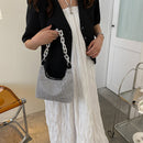 Women Fashion Sparkling Shoulder Bags Glitter Shiny Ladies Chain Totes Handbags