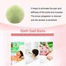 Bath Salt Ball Body Skin Whiten Stress Relief Bubble Shower Ball (Green)