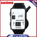 Manual Counting Golf Club Stroke Score Counter Sports Outdoor Golf Scoring Tools