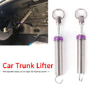 2pcs Car Trunk Lifter Adjustable Spring Trunk Lid Lifting Device (Purple) Newly