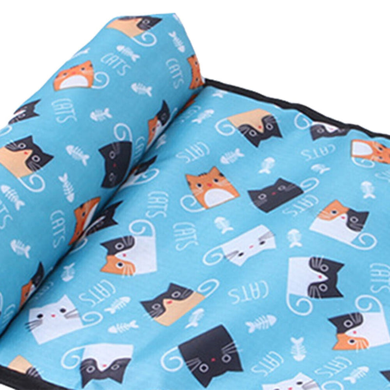 Dog Mat Cooling Summer Ice Pad Cats Sleeping Cushion Pet Kennel (Kitten M)