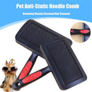 Nit Head Dog Massage Bath Brush Pet Cleaning Comb Cat Hair Grooming Fur Cleaner