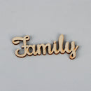 Wedding Tree Crafts Home Decor DIY Wooden Letters Decorations Family Word