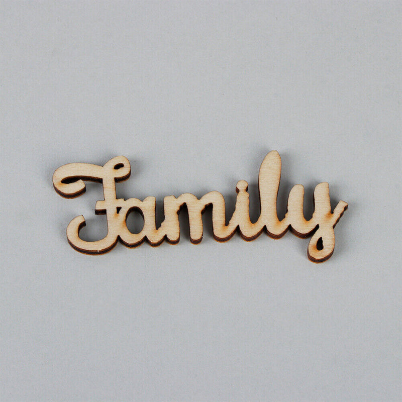 Wedding Tree Crafts Home Decor DIY Wooden Letters Decorations Family Word