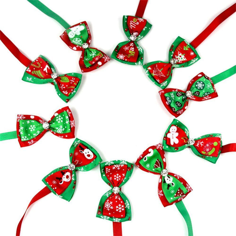 Dog Cat Supplies Christmas Pet Bow Ties Formal Tie Dog Suit Dog Necktie