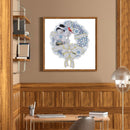 5D DIY Partial Special Shaped Drill Diamond Painting Garland Kit Home Decor