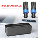 2x 4 Pole Audio Speaker Plugs Twist Lock Connectors for Neutrik NL4FC Newly