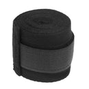 2pcs 2.5m Sports Cotton Kick Boxing Bandage Sanda Wrist Hand Gloves (Black)