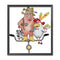 Partial Cross Stitch Animals Friends 14CT DIY Printed Needlework Home Decoration