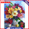 5D DIY Partial Special Shape Diamond Painting Flower Art Kit Rhinestone
